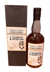 Ichiro's Malt Chichibu Shinanoya Celebrate 100th Bottling Japanese Whisky 59.7% ABV, 700ml