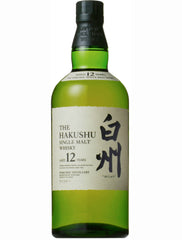 Hakushu 12 Single Malt Japanese Whisky 43% ABV, 700ml