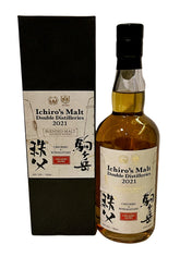 Ichiro's Malt Double Distilleries 2021 Chichibu x Komagatake Blended Malt 700ml, 53% ABV