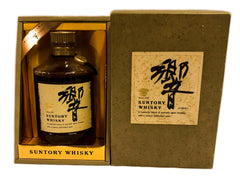 Old & Rare Suntory Whisky Hibiki Gold Top and Back Label (17 Year), 700ml 43% ABV