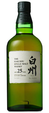 Hakushu 25 Single Malt Japanese Whisky
