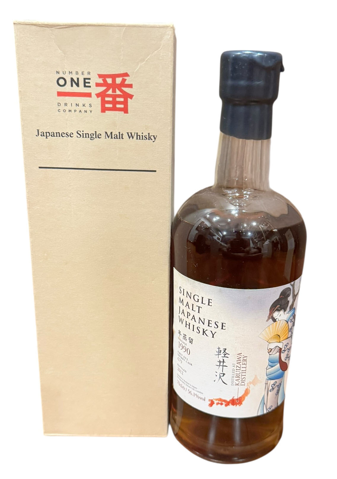 Karuizawa 1990 22 years Cask 679 Japanese Whisky 56.1% ABV, 700ml