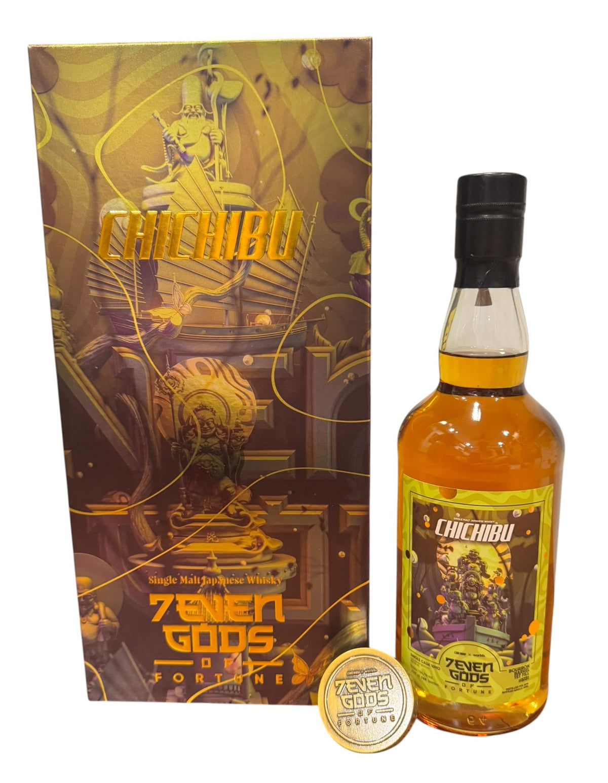 Chichibu 7Even Gods of Fortune Ed. 8 'Takarabune' Cask #5731 Japanese Whisky 64.7% ABV, 700ml