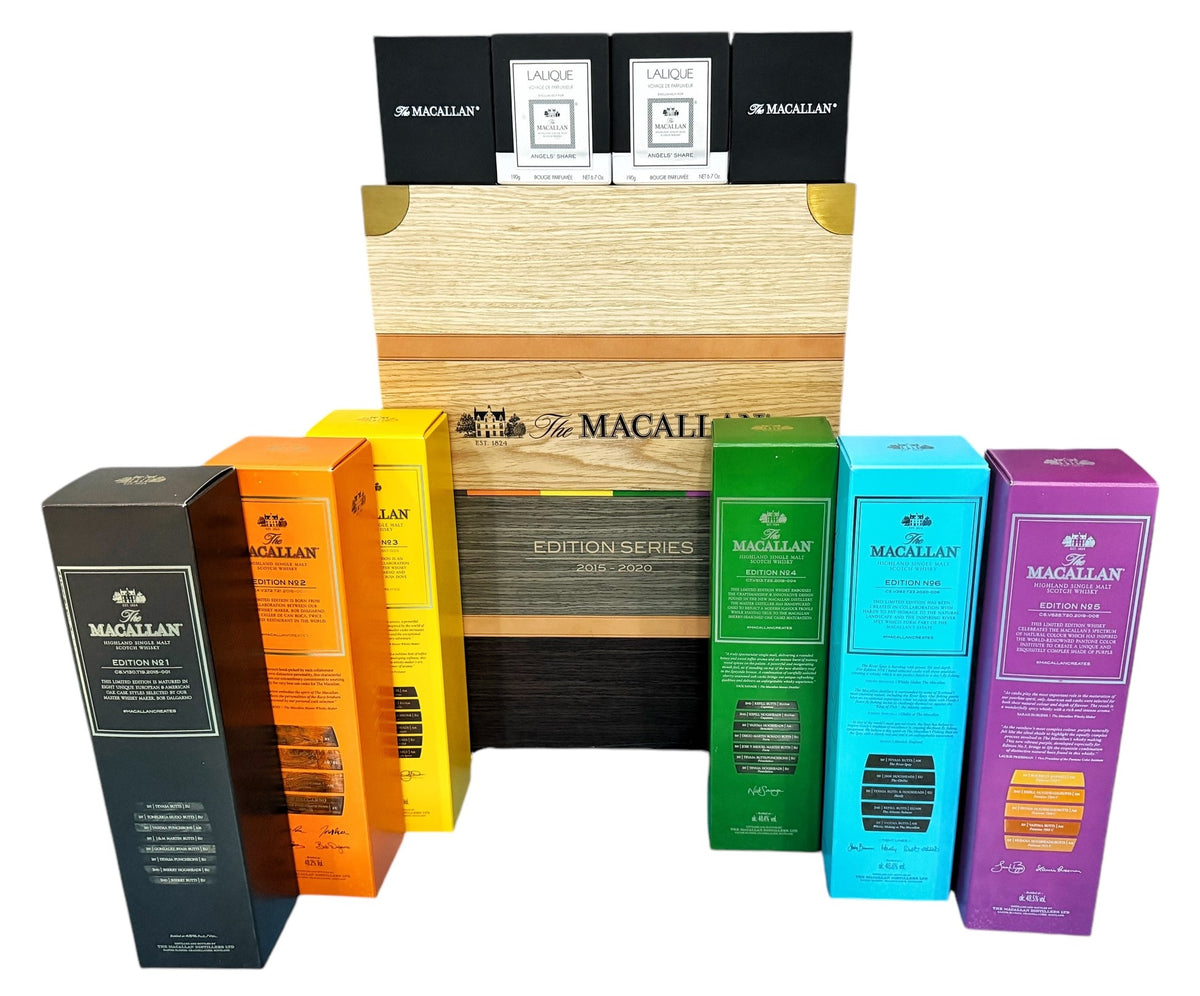 Macallan Edition  (1-6) Series with Presentation Case