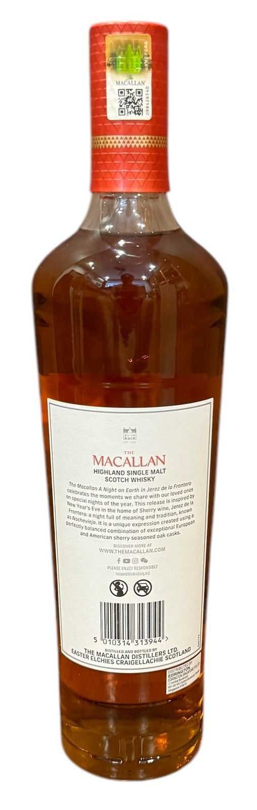 Macallan 'A Night on Earth' in Jerez De La Frontera 2024 43.0% ABV, 700ml