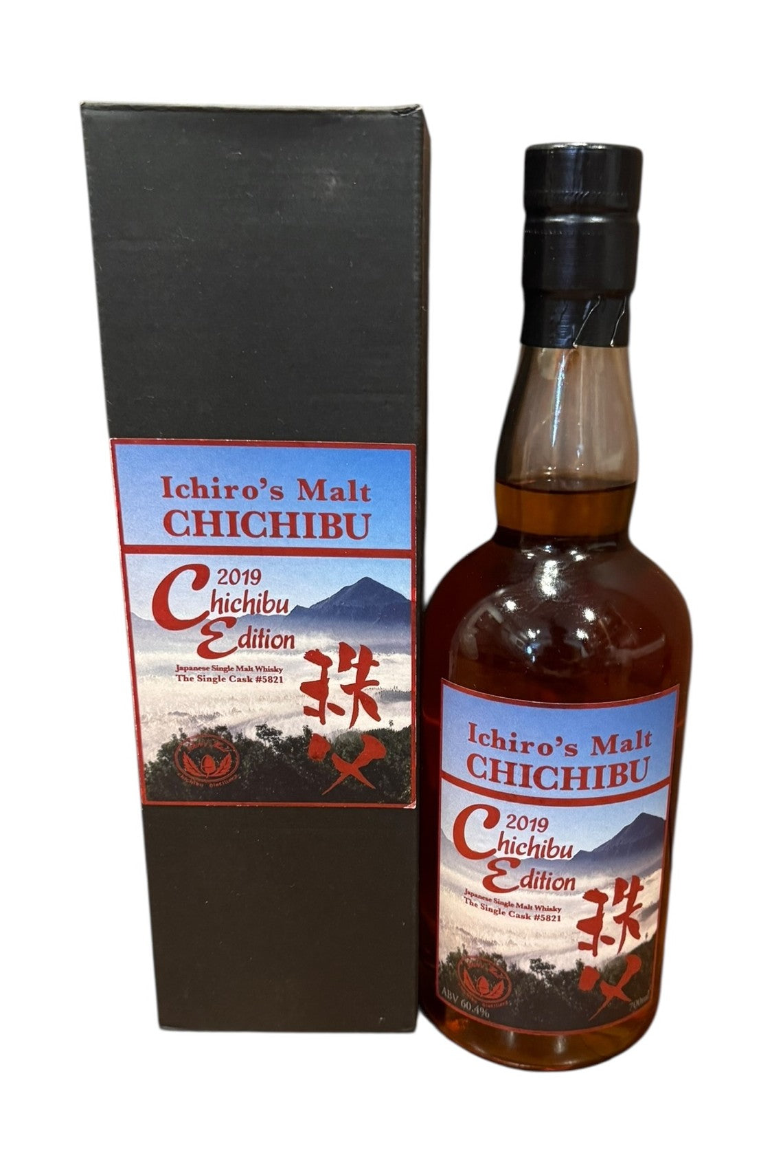 Ichiro's Malt 2019 Chichibu Edition Cask #5821 Japanese Whisky 60.4% ABV, 700ml