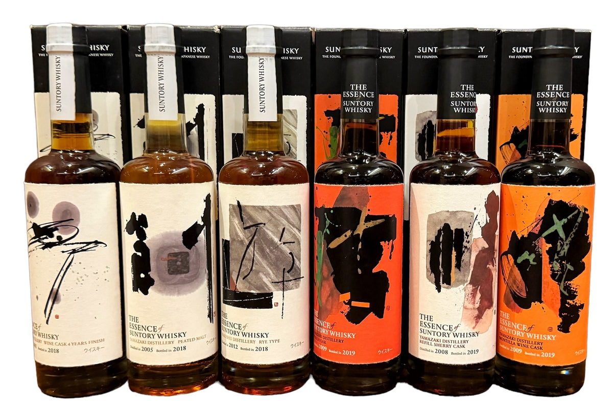 The Essence of Suntory Edition 1 &2 2018/2019, 6 bottles set