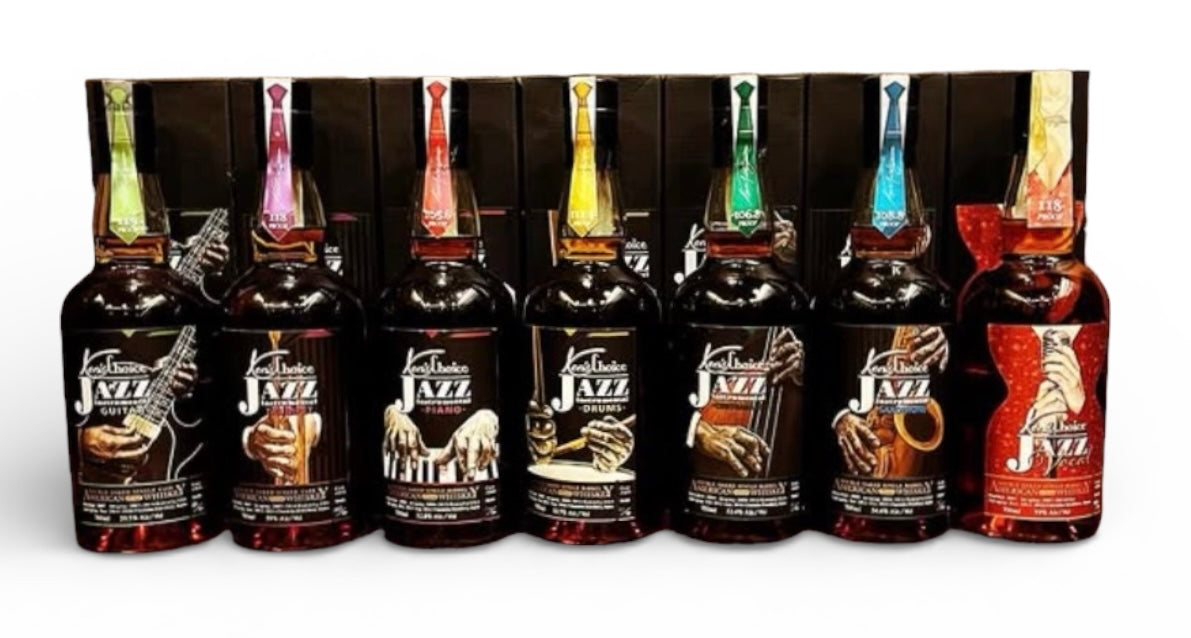 Ichiro's Malt Chichibu Ken's Choice Jazz Instrumental 7 Bottles Japanese Whisky Set