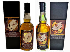 Chichibu LMDW Cask #3874 & #7087 Singapore Ed. Japanese Whisky Set