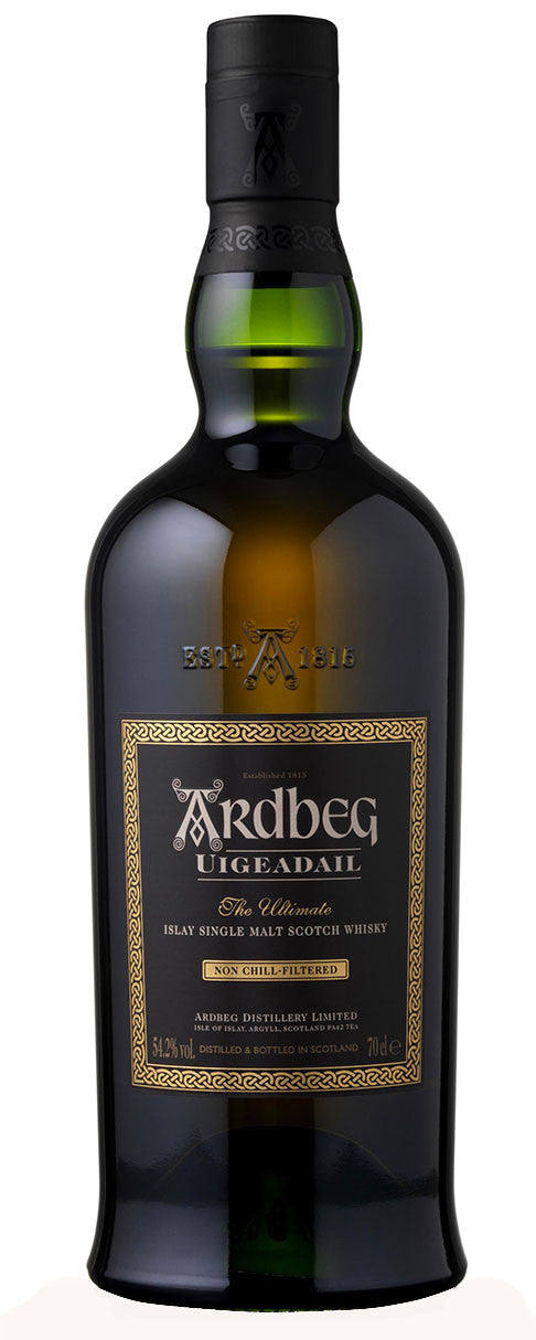 Ardbeg Uigeadail (Jim Murray Whisky Bible Rated 97.5/100) (700ml, 54.2%)