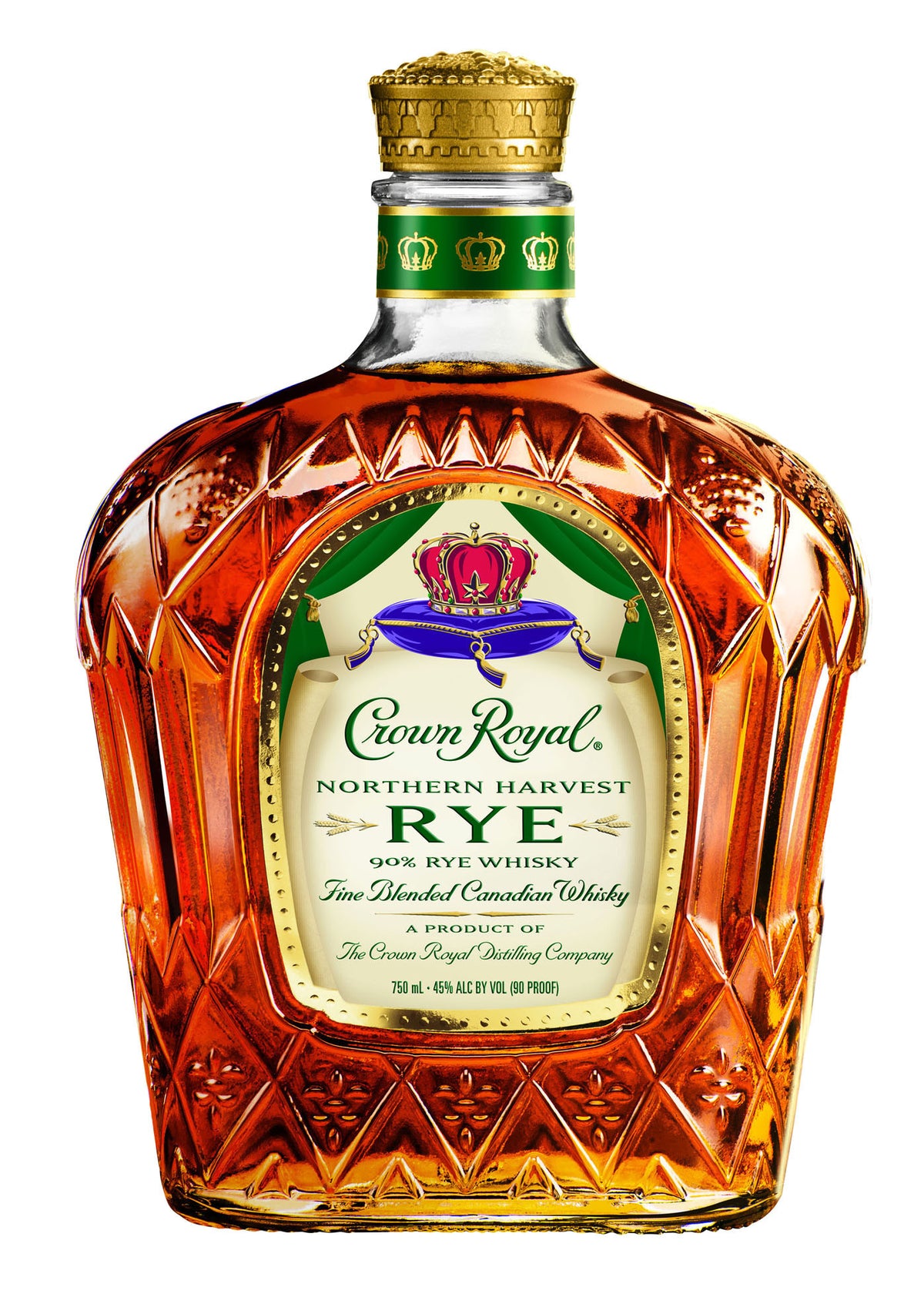 Crown Royal Northern Harvest RYE (Jim Murray's 2016 "World Whisky of the Year")  750ml 45%