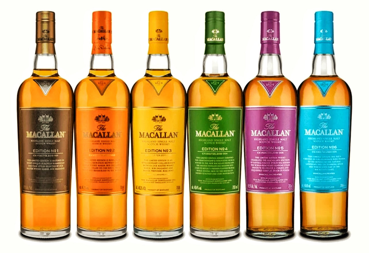 Macallan Edition Series (1-6)