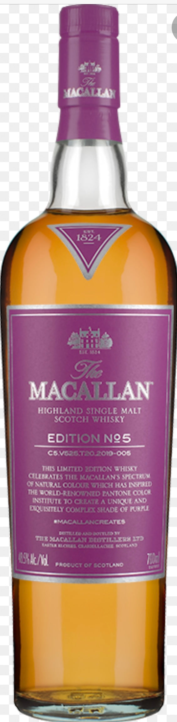 Macallan Edition No 5 700ml, 48.5% ABV