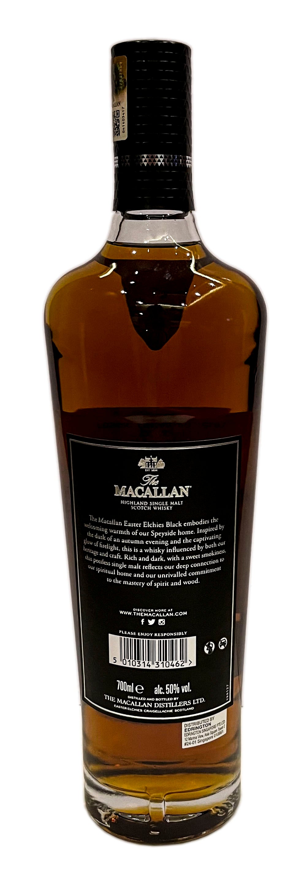 Macallan Easter Elchies Black 2020 Release 700ml, 50% ABV