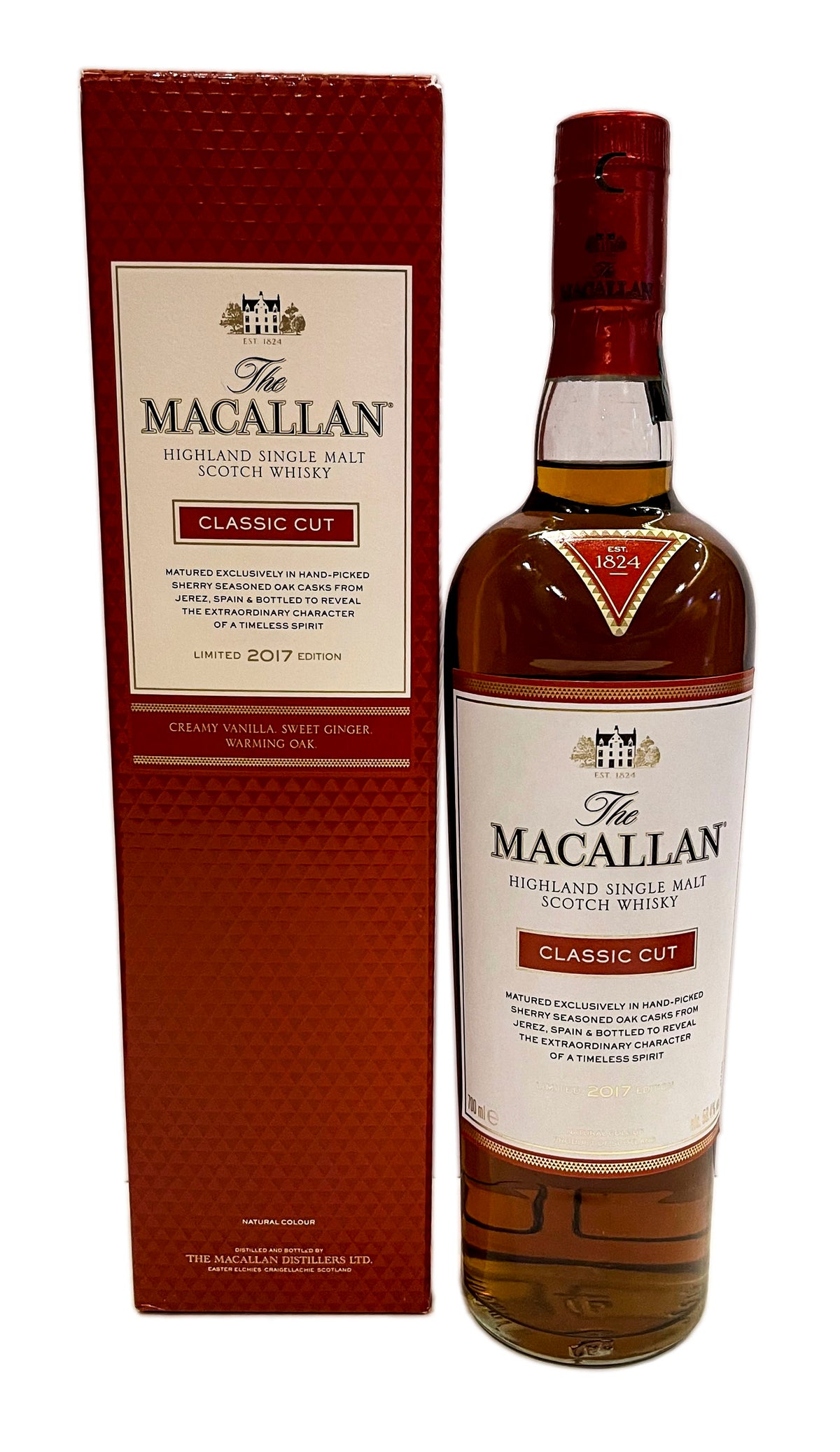 Macallan Classic Cut 2017 700ml, 58.4% ABV