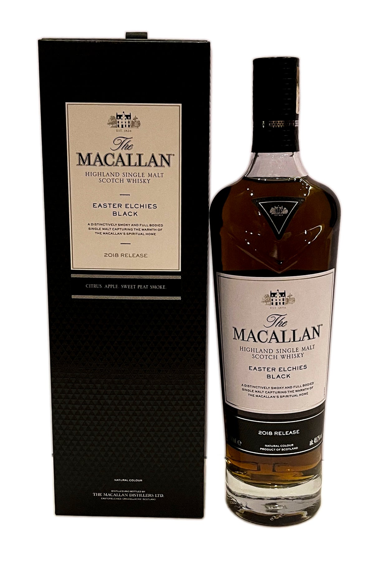 Macallan Easter Elchies Black 2018 Release 700ml, 49.2% ABV