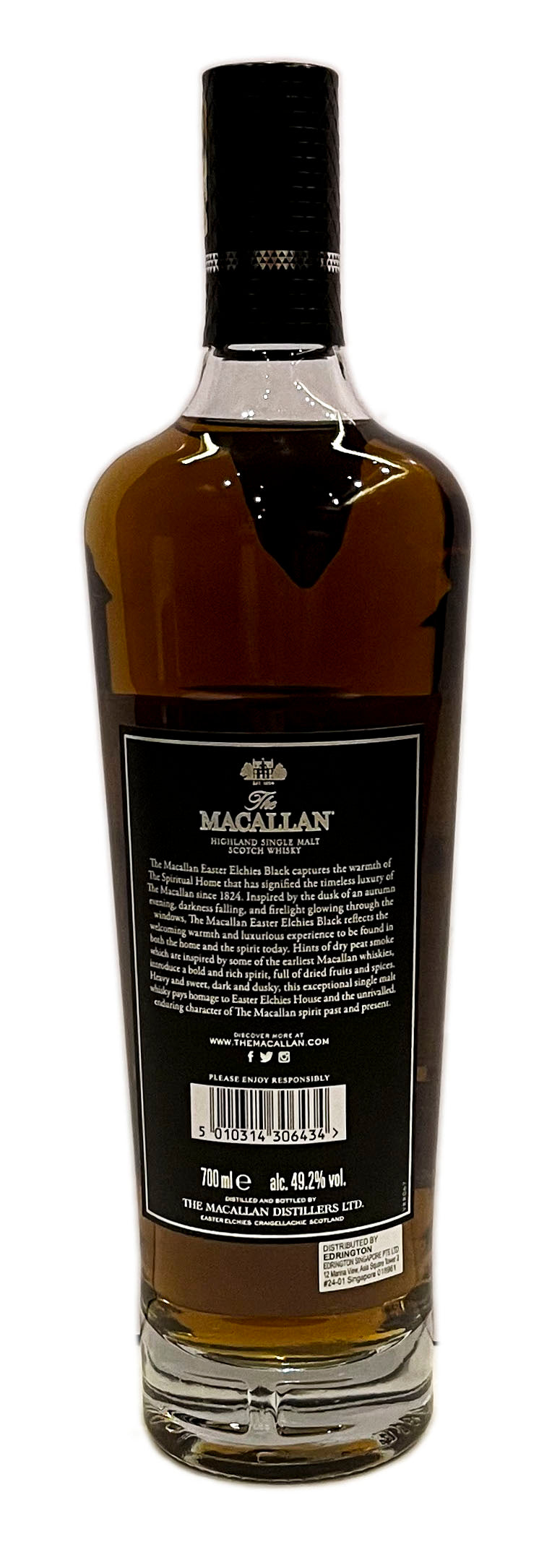 Macallan Easter Elchies Black 2018 Release 700ml, 49.2% ABV