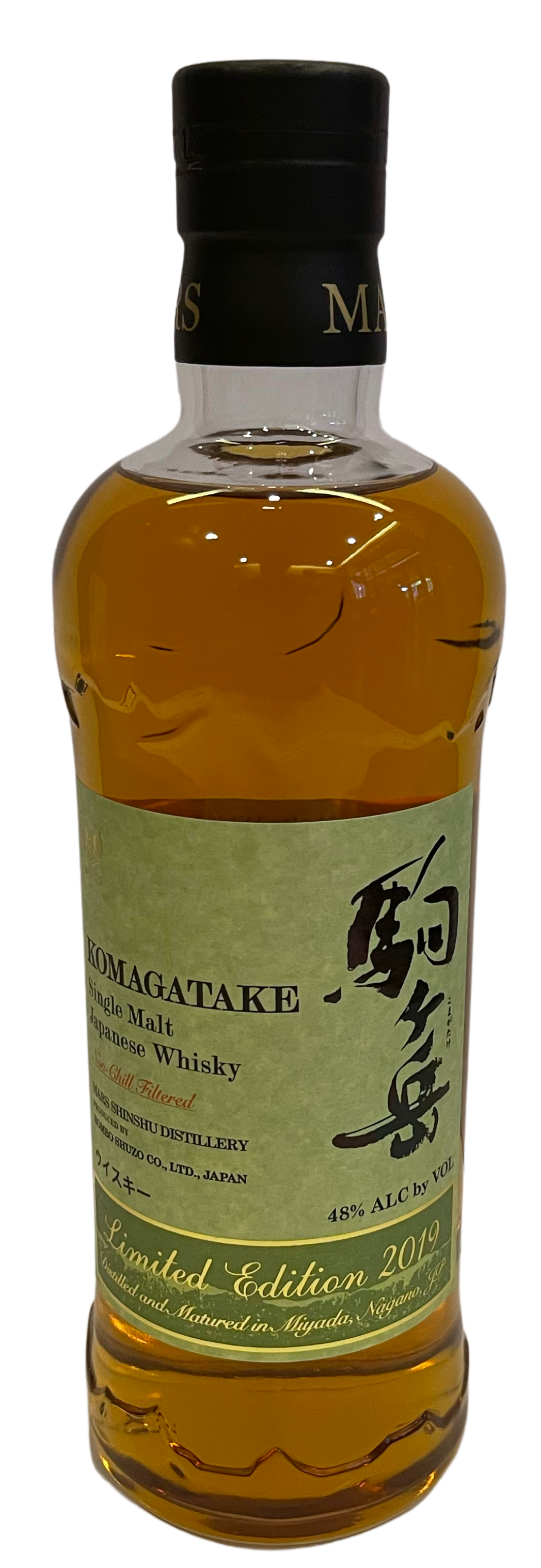 Komagatake Limited Ed 2019 Single Malt Japanese Whisky 48% ABV, 700ml