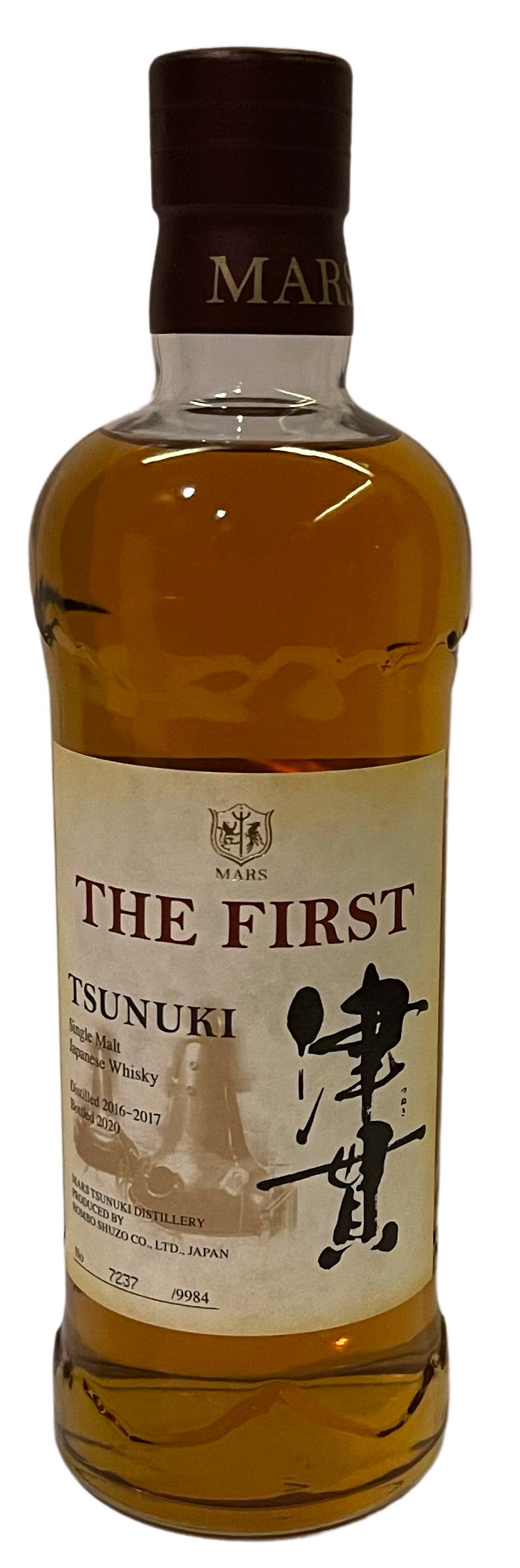 Mars Tsunuki The First Single Malt Japanese Whisky (700ml, 59%)