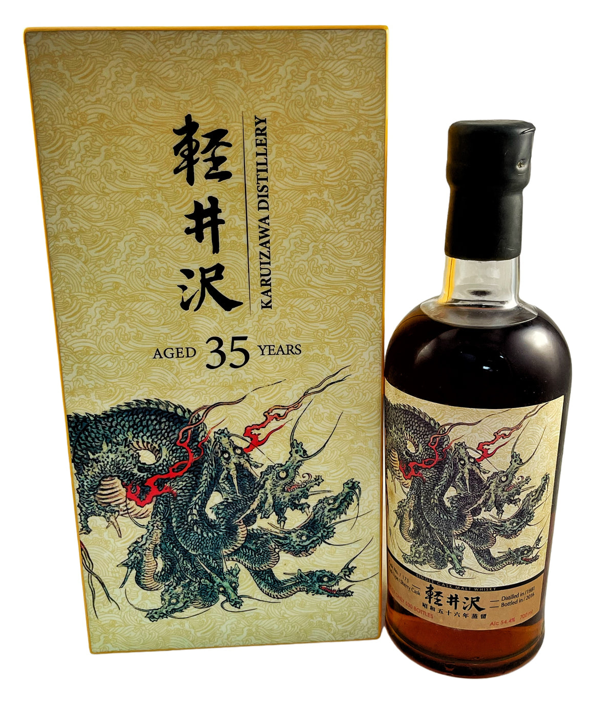 Karuizawa 35 year, 1981 Cask #171 Eight Headed Dragon Cask 54.4% ABV, 700ml