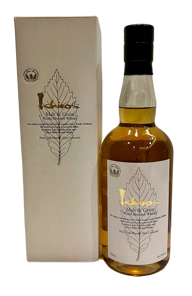 Ichiro's Malt & Grain World Blended Japanese Whisky 700ml, 46.5