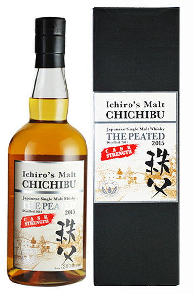 ウイスキー Ichiro's Malt THE PEATED 2015 Ichiro's Malt Chichibu The Peated 2015 Cask Strength Japanese