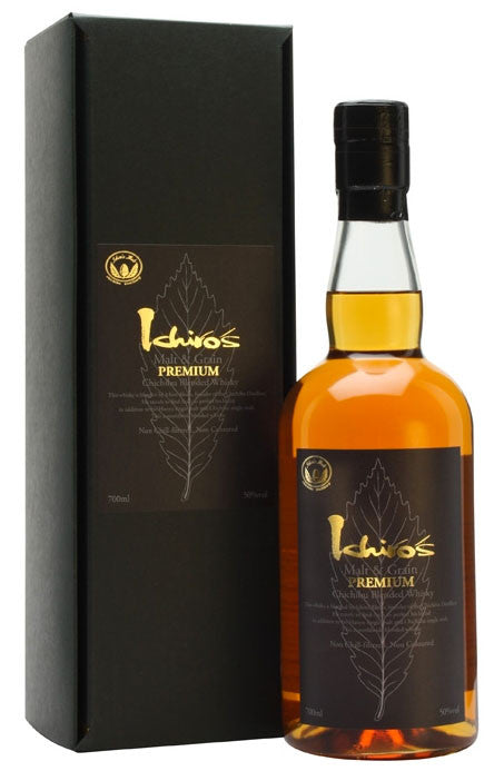 Ichiro's Malt & Grain Premium Black Label Japanese Whisky (700ml 50%)