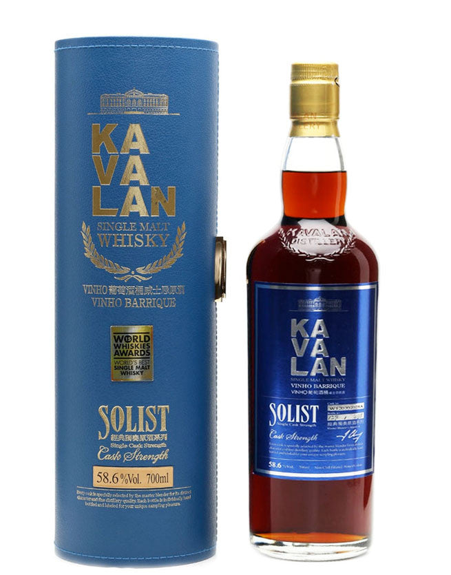 KAVALAN Vinho Barrique SOLIST 700ml 58.6% (5 Bottles)