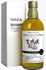 Miyagikyo Malty & Soft 12 year old Single Malt Japanese Whisky (500ml, 55%)