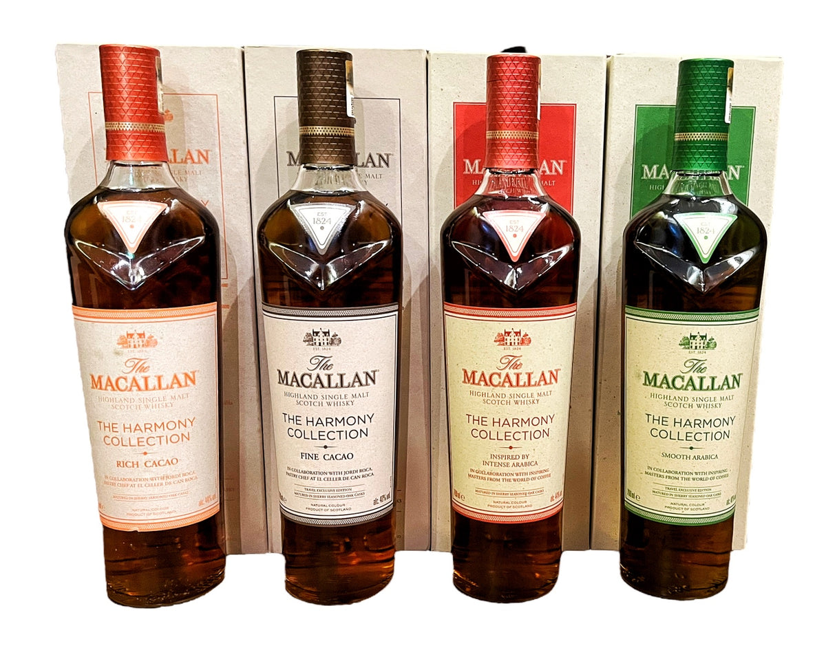 Macallan 'The Harmony Collection' - Cacao/Arabica 4 Bottles Set