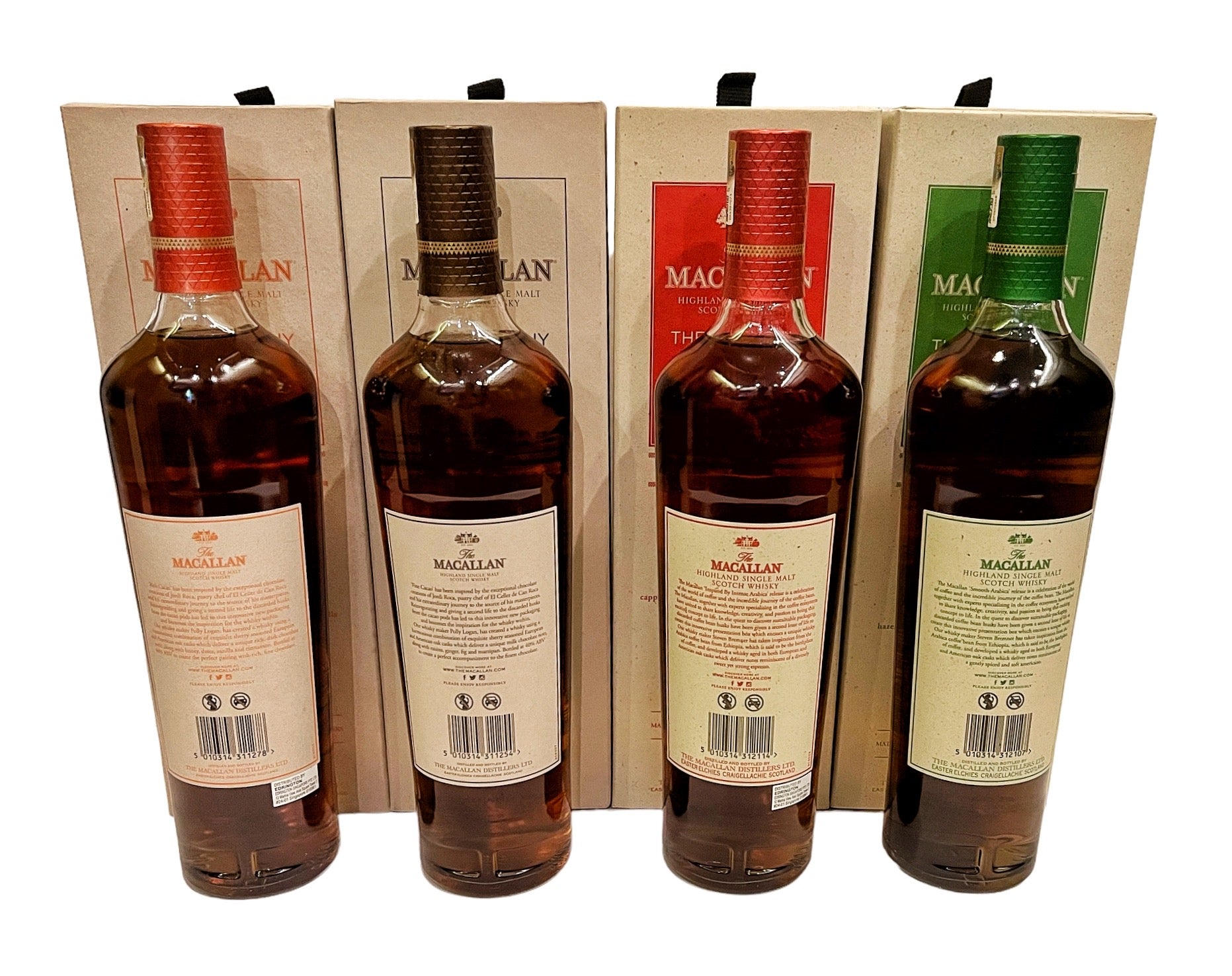 Macallan 'The Harmony Collection' - Cacao/Arabica 4 Bottles Set