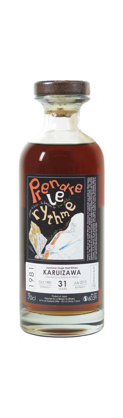 Karuizawa 'Prendre Le Rythme' 1981 31 Year Old Cask 78 700 ml 60.5%