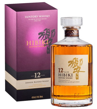 Hibiki 12 Japanese Whisky, 700ml 43% ABV