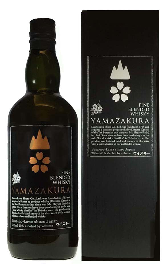 YAMAZAKURA BLACK LABEL BLENDED JAPANESE WHISKY