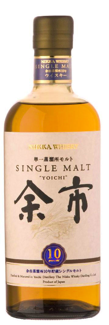 Yoichi 10 Single Malt Japanese Whisky, 700ml 45% ABV