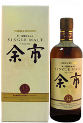 Yoichi 12 Single Malt Japanese Whisky, 700ml 45% ABV