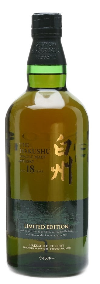 Hakushu 18 Limited Edition Japanese Whisky