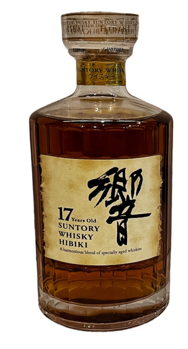 Old & Rare Suntory Whisky 17 Year Old Hibiki Back Gold Label, (02) 700ml 43% ABV