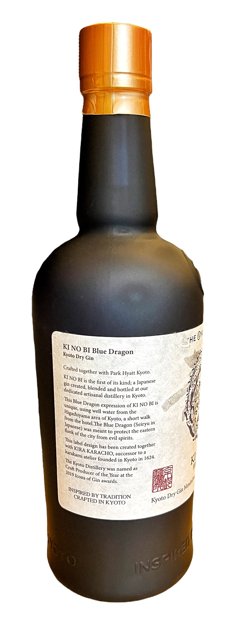 Ki No Bi Blue Dragon Gin 50% ABV, 700ml