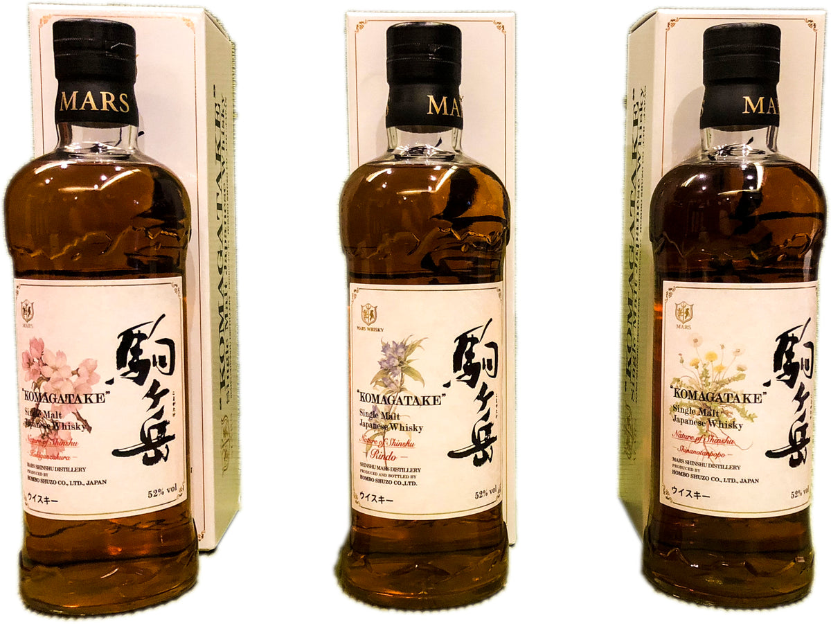 Mars Shinshu KOMAGATAKE 'Nature of Shinshu' Single Malts Collection