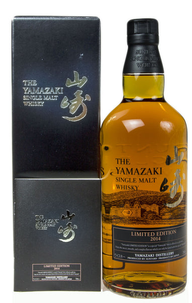 Yamazaki 2014 Limited Edition Single Malt Japanese Whisky 43% ABV